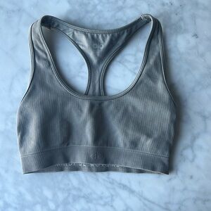 Alo Seamless Ribbed Sports Bra, Small